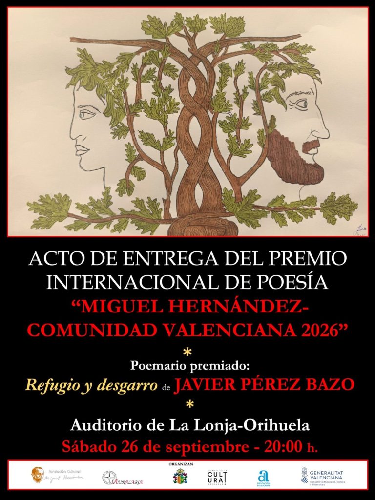 Cartel anuncio del acto Cartel anuncio del acto